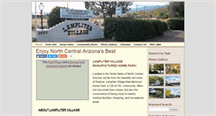 Desktop Screenshot of lamplitervillage.com