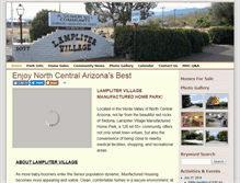 Tablet Screenshot of lamplitervillage.com